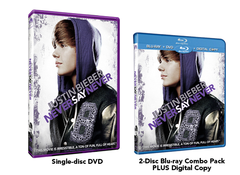 Justin Bieber's Never Say Never can be ordered now. Make sure you get your copy! Order now! Release date May 13, 2011