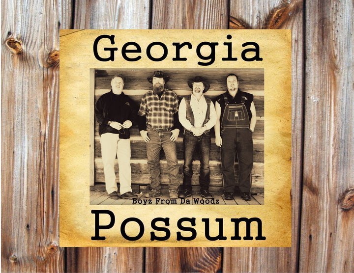 Georgia Possum is Tracy Hosey (bass), Israel Tyson (drums), Ron Lands (steel guitarist/guitar) and Jack Walker (vocals/guitar). They play country/blues/rock and a tinge of bluegrass.