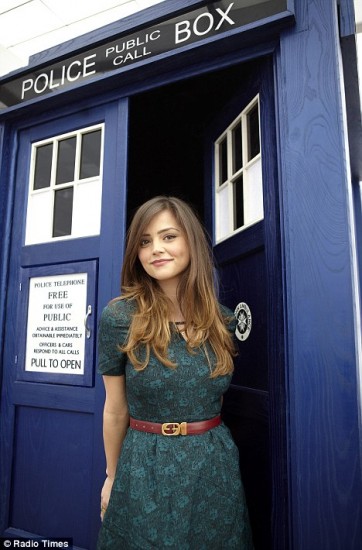 Jenna-Louise Coleman the new companion on Doctor Who season 7.