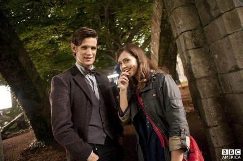 BBCA official photo of Matt Smith and Jenna-Louise Coleman